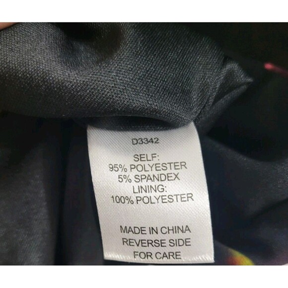 Alexia Admor Sz S Olivia Draped One Shoulder Sheath Dress Enchanted Garden $225 - Picture 7 of 11